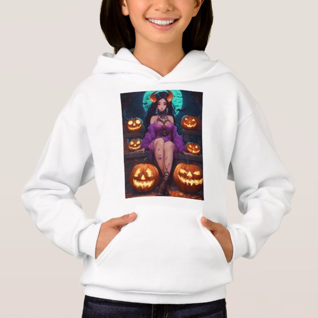 Ein Sweatshirt für Halloween-Party (Vorderseite)