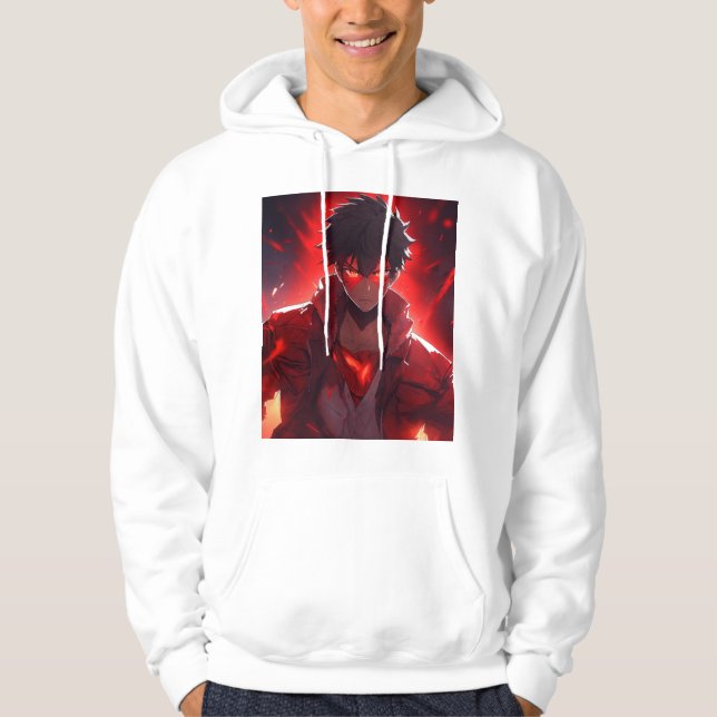 Ein Sweatshirt mit einem Bild von Anime. (Vorderseite)