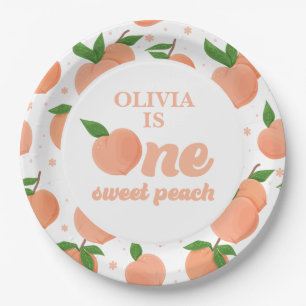 Ein Sweet Peach Birthday Paper Teller