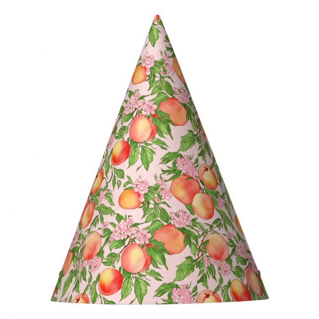 Ein Sweet Peach Partyhütchen (Vorderseite)