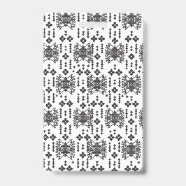 Ein symmetrisches monochromes Design mit komplexen Ausweis