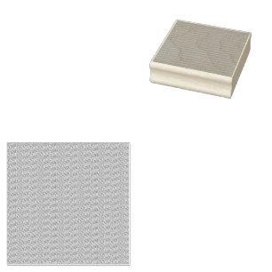 Ein symmetrisches Muster mit roten und rosa Motive Gummistempel
