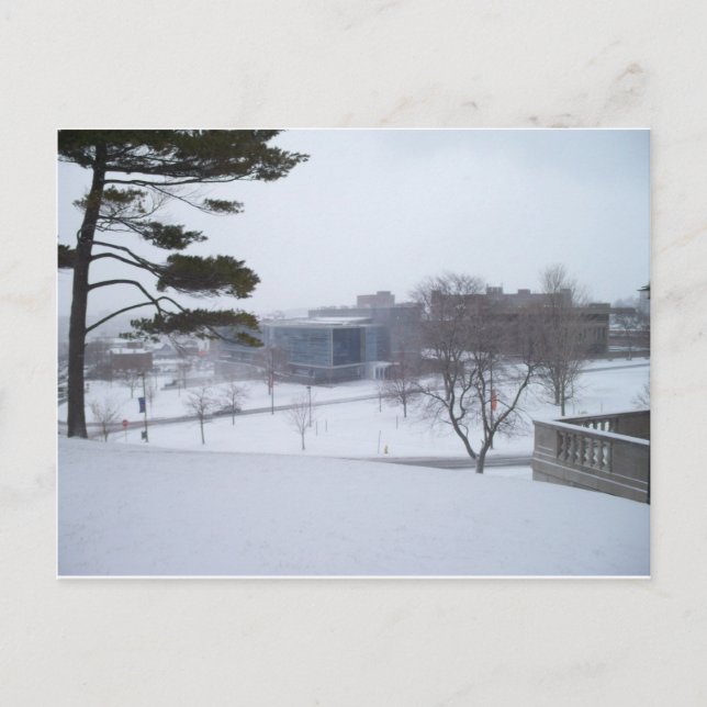 Ein Syrakus Winter Postkarte (Vorderseite)