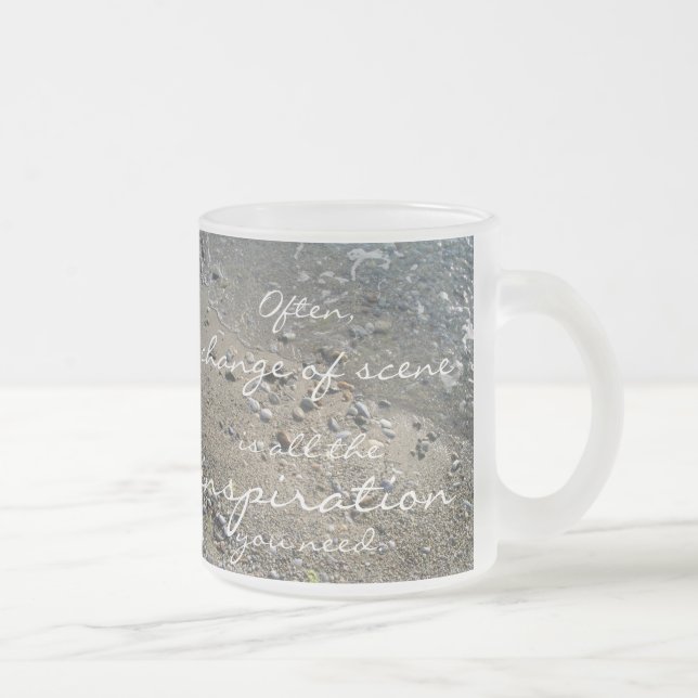 Ein Szenenwechsel ist die Inspiration, die Sie bra Mattglastasse (Rechts)