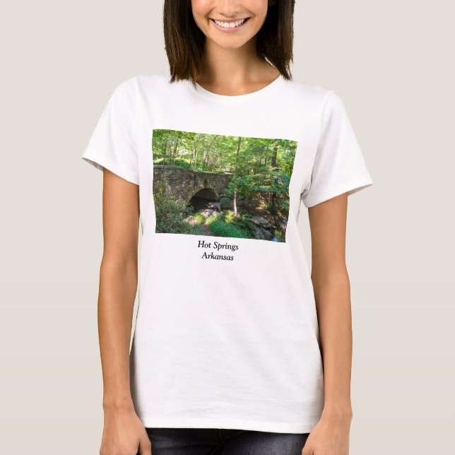 Ein T - Shirt der Waldwegbrücke (Vorderseite)