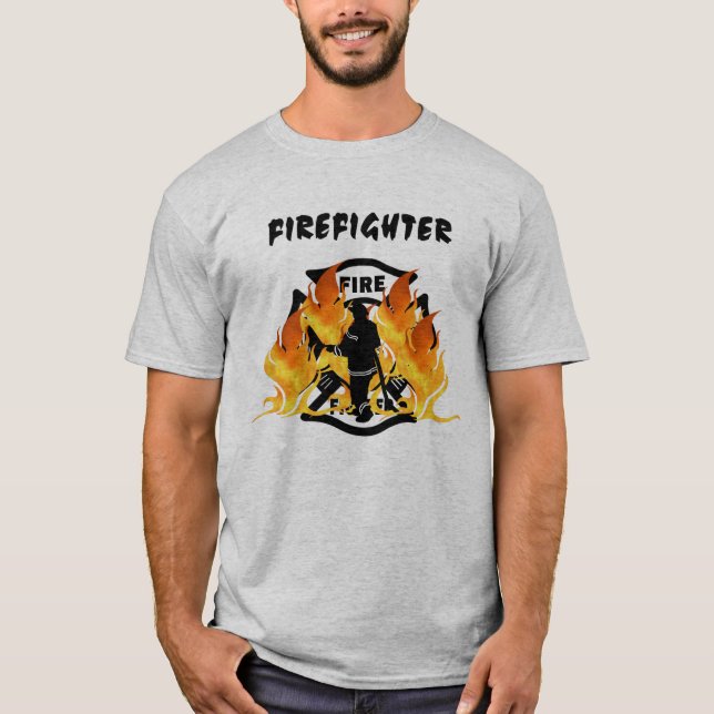 Ein T - Shirt für Brandflamme (Vorderseite)