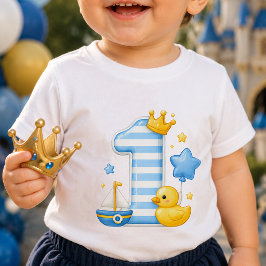 Ein T-Shirt für ein Baby zum 1. Geburtstag mit Kro