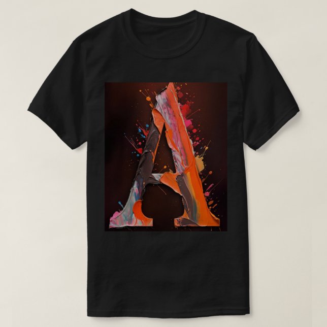 Ein T - Shirt im Stil eines Schriftartes (Design vorne)