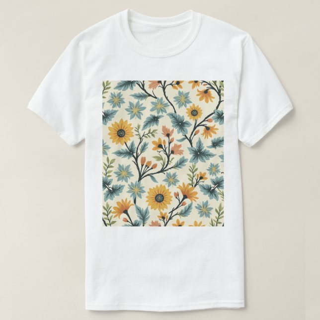 ein T - Shirt mit frischer Quelle (Design vorne)