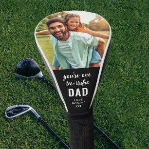 Ein T-Shirt-Vater-Foto Golf Headcover