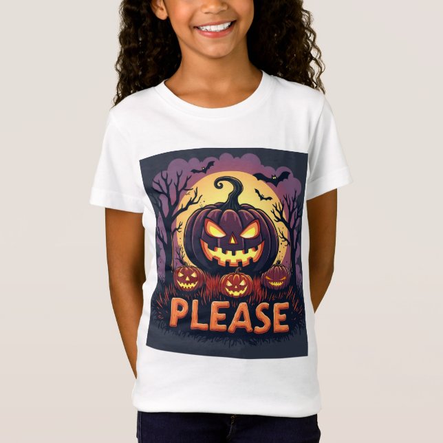 ein T - Shirt zu Halloween (Vorderseite)