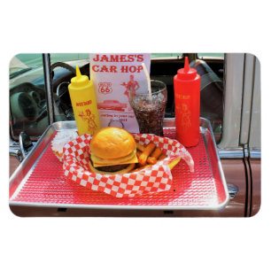 Ein Tag am Abend Magnet