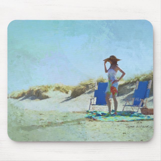Ein Tag am Beach Mouse Pad Mousepad (Vorne)