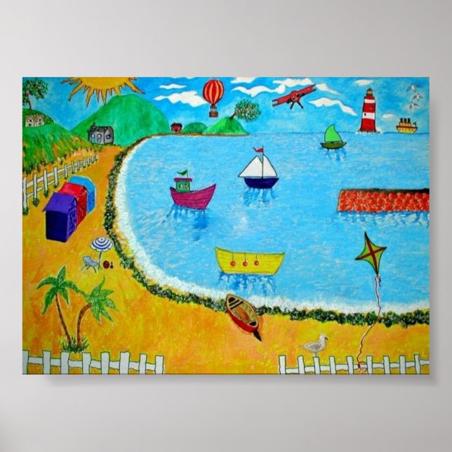 Ein Tag am Meer Poster (Vorne)