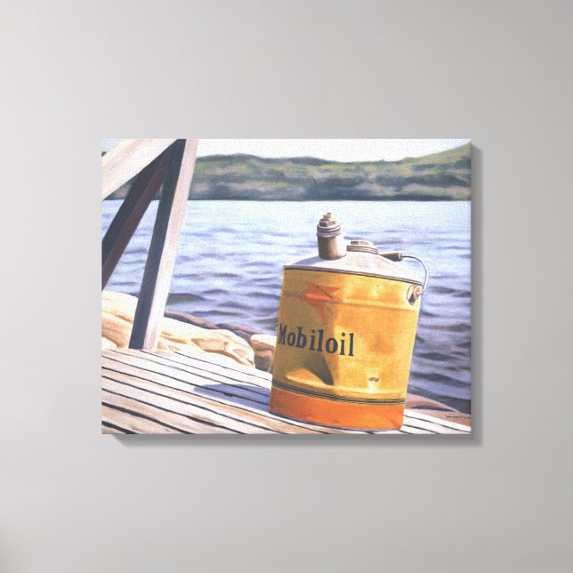 Ein Tag am See 1996 Leinwanddruck (Vorderseite)
