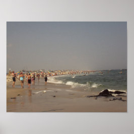 Ein Tag am Strand Poster