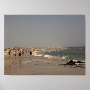 Ein Tag am Strand Poster