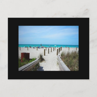 Ein Tag am Strand! Postkarte