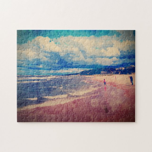 Ein Tag am Strand Puzzle (Horizontal)