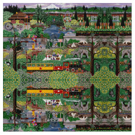 Ein Tag am Zoo Stoff