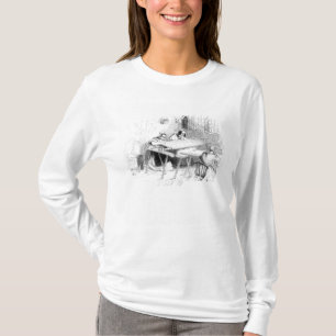 Ein Tag an den Nottingham-Spitze-Herstellern T-Shirt