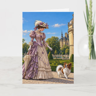Ein Tag auf Château Chantilly, Papillon  Karte