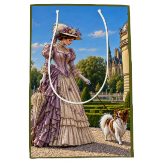 Ein Tag auf Château Chantilly, Papillon  Mittlere Geschenktüte