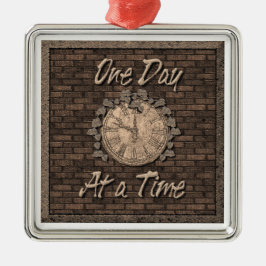 Ein Tag auf einmal Ornament Aus Metall