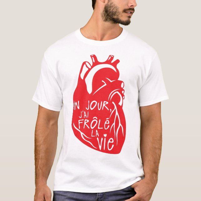 Ein Tag bricht das Leben T-Shirt (Vorderseite)