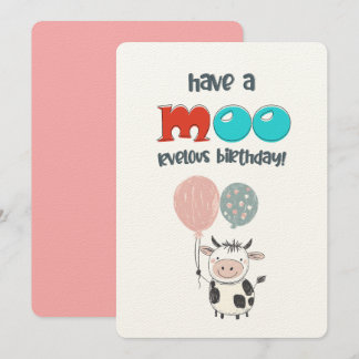 Ein Tag der Kuh mazing! Haben Sie einen MOO-reiche Einladung