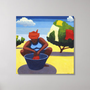 Ein Tag der Trockenheit 2007 Leinwanddruck