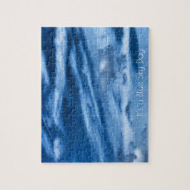 Ein Tag des blauen Himmels Puzzle