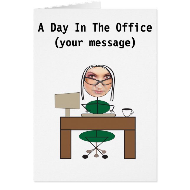 Ein Tag im Büro (Frau) (Vorne)