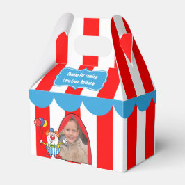 Ein Tag im Circus Kids Party Personalisiert Geschenkschachtel