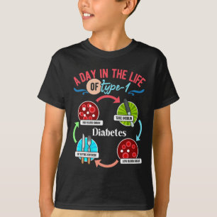 Ein Tag im Leben des Typ-1-Diabetes T-Shirt