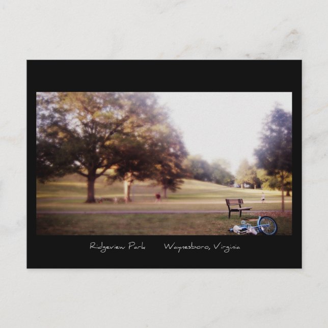 Ein Tag im Park - Postkarte (Vorderseite)