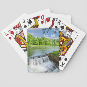 Ein Tag im Ritter Springs Spielkarten