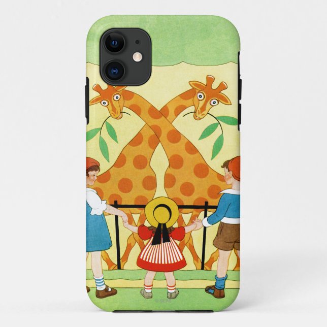Ein Tag im Zoo Case-Mate iPhone Hülle (Rückseite)