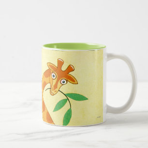 Ein Tag im Zoo Zweifarbige Tasse