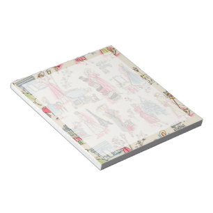 Ein Tag in Paris Notizblock