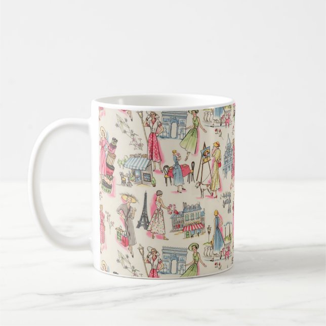 Ein Tag in Paris Tasse (Links)
