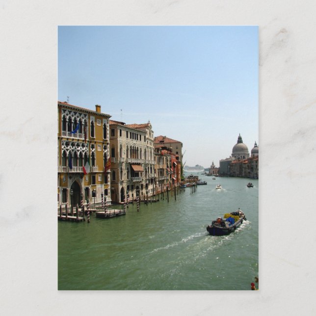 Ein Tag in Venedig Postkarte (Vorderseite)