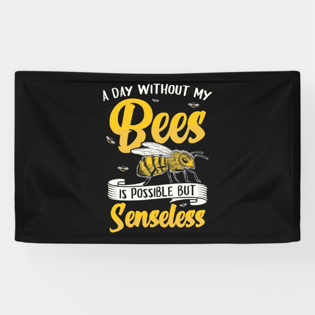 Ein Tag ohne meine Bienen Banner (Horizontal)