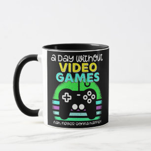 Ein Tag ohne Videospiele Jungs Teens Kids Gamer Tasse