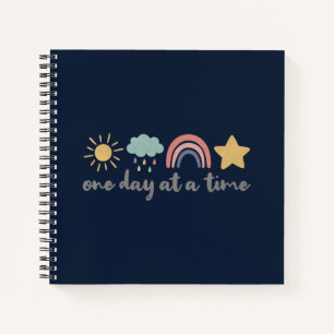 Ein Tag zu einer Zeit Notizbuch