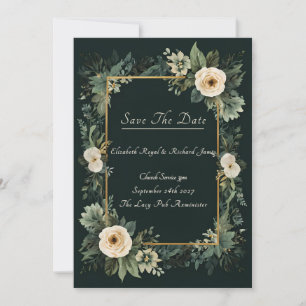 Ein Tag zum Gedenken an die Hochzeit Einladung