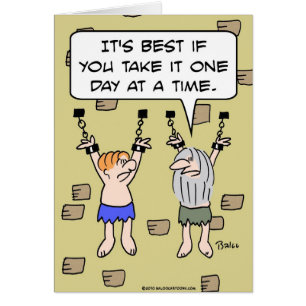 ein Tagesauf einmal Gefangene