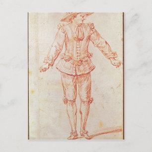 Ein Tänzer aus der Pariser Oper Postkarte