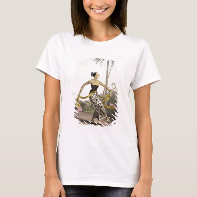 Ein Tanzmädchen, Teller 21 aus Vol. I T-Shirt (Vorderseite)