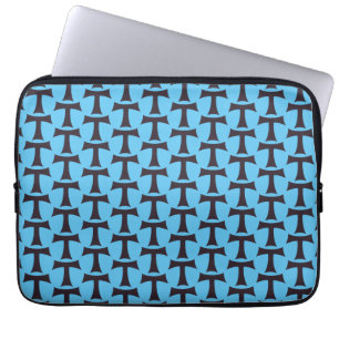 Ein Tau-Kreuz Antoniuskreuz Laptopschutzhülle